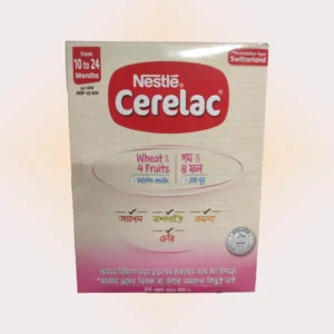 cerelac wheat & 4 fruits with milk for 10-24 month 350g.