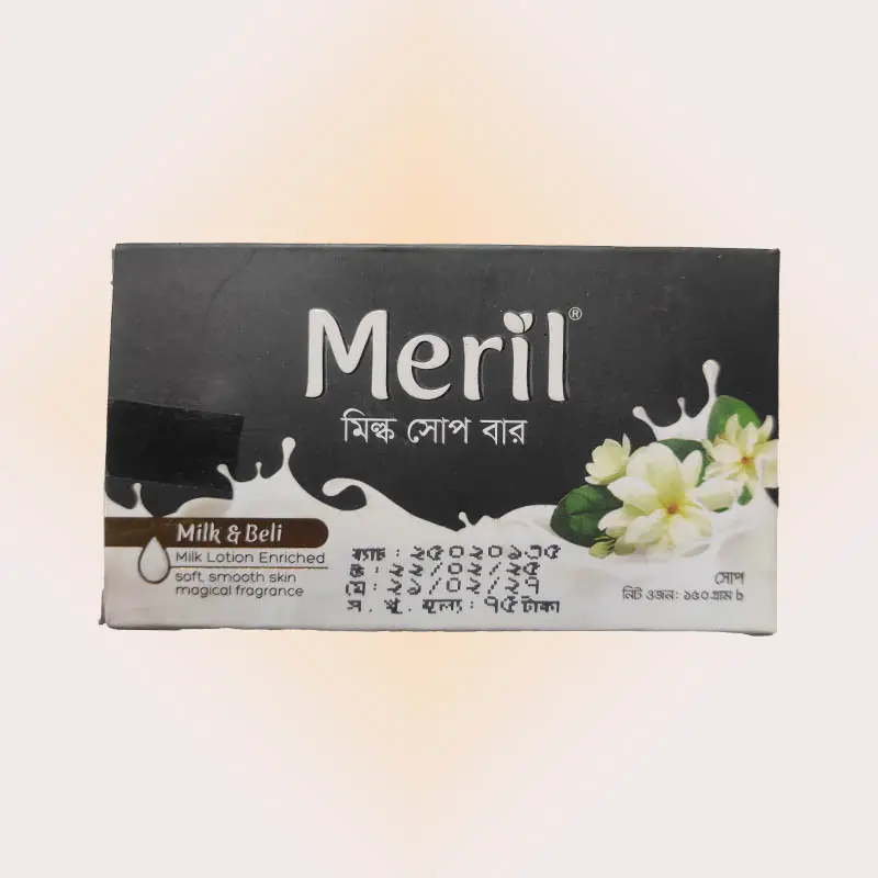 Soap Meril Milk&beli 150g.