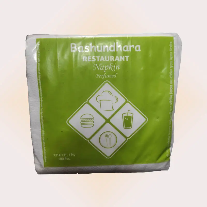 Tissue Bashundhora Restaurant 100pcs. pack.